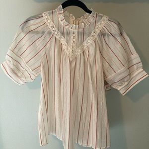 Anthropologie Current Air blouse